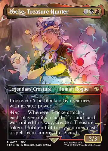 Locke, Treasure Hunter - fic Spoiler