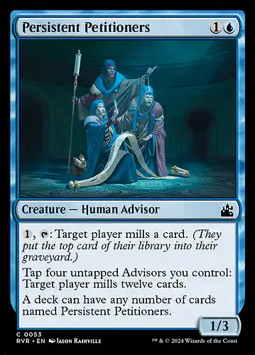 Persistent Petitioners - rvr Spoiler