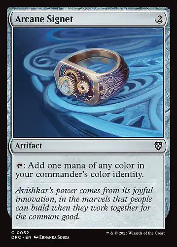Arcane Signet - drc Spoiler