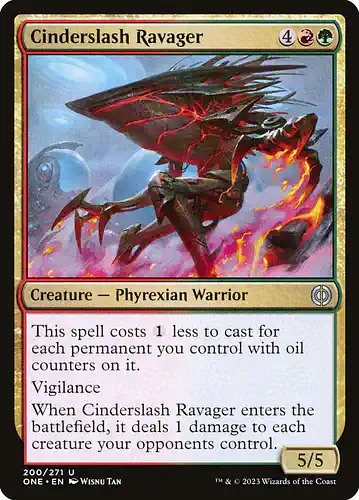 Cinderslash Ravager - one Spoiler