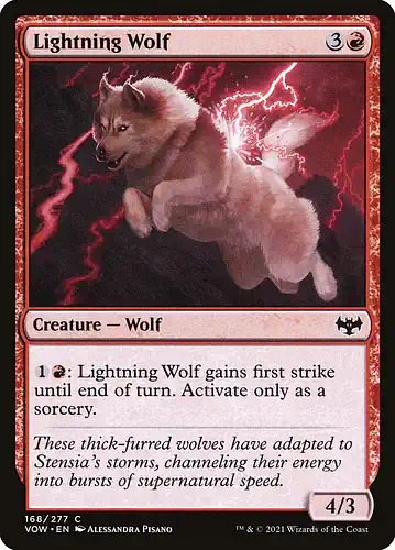 Lightning Wolf - vow Spoiler