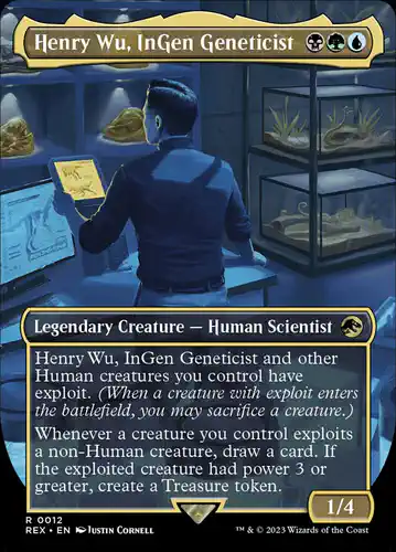 Henry Wu, InGen Geneticist - rex Spoiler