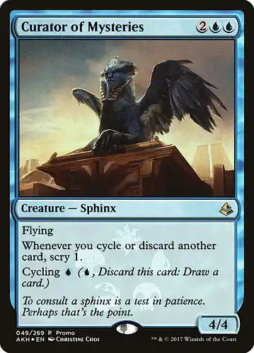 Curator of Mysteries - akh Spoiler