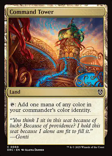 Command Tower - drc Spoiler