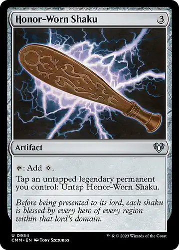 Honor-Worn Shaku - cmm Spoiler
