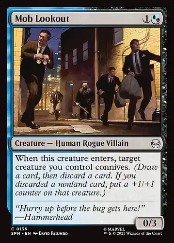 Mob Lookout - spm Spoiler