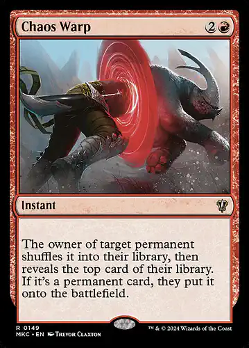 Chaos Warp - mkc Spoiler