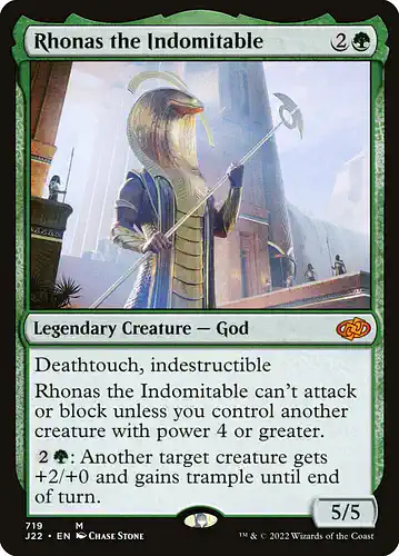Rhonas the Indomitable - j22 Spoiler