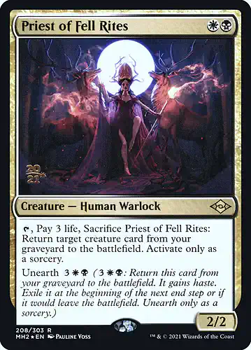 Priest of Fell Rites - mh2 Spoiler