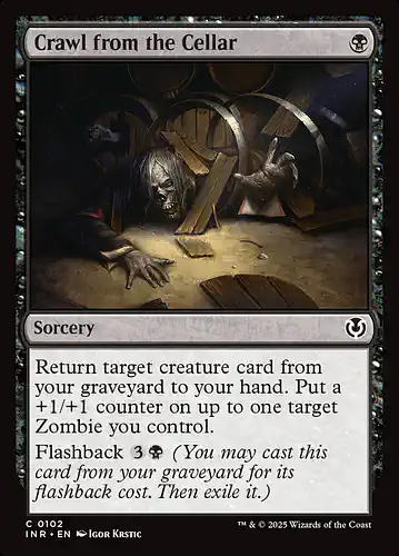 Crawl from the Cellar - inr Spoiler