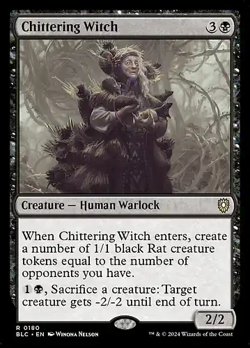 Chittering Witch - blc Spoiler