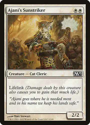 Ajani's Sunstriker - m13 Spoiler