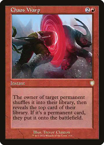 Chaos Warp - brc Spoiler