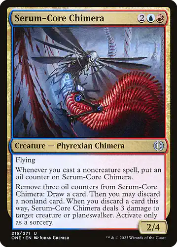 Serum-Core Chimera - one Spoiler