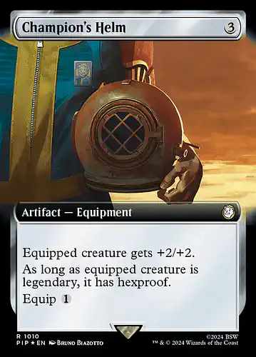Champion's Helm - pip Spoiler