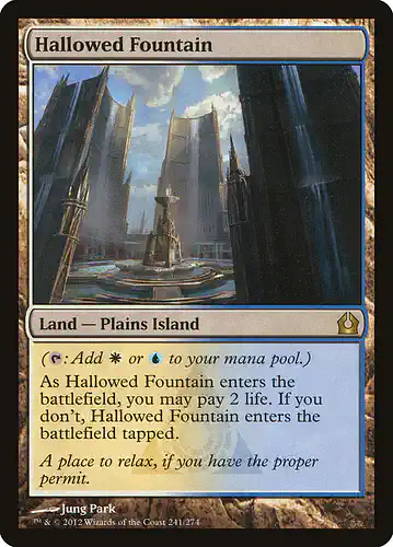 Hallowed Fountain - rtr Spoiler