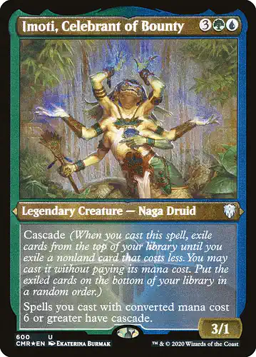 Imoti, Celebrant of Bounty - cmr Spoiler