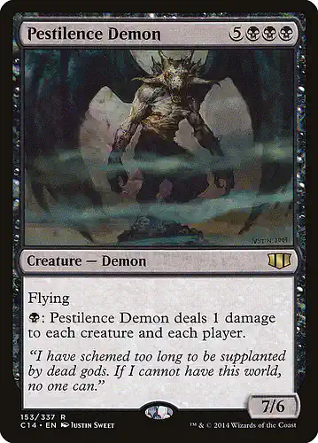 Pestilence Demon - c14 Spoiler