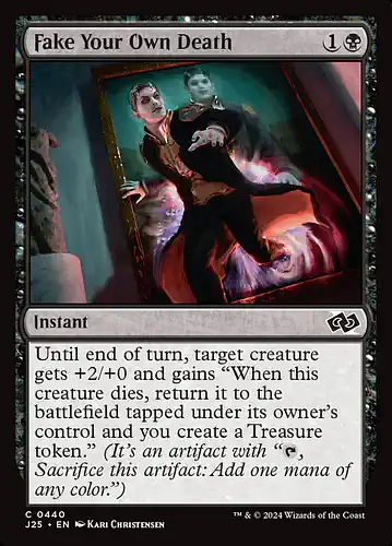 Fake Your Own Death - j25 Spoiler