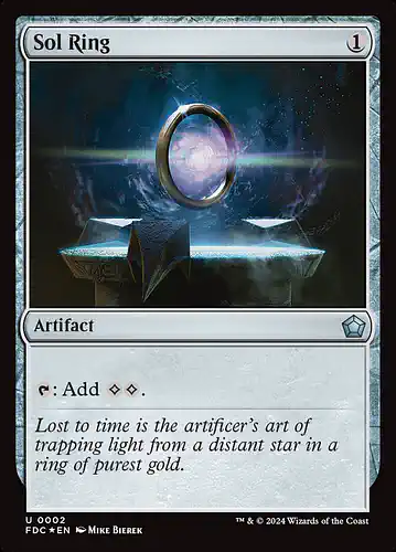 Sol Ring - fdc Spoiler