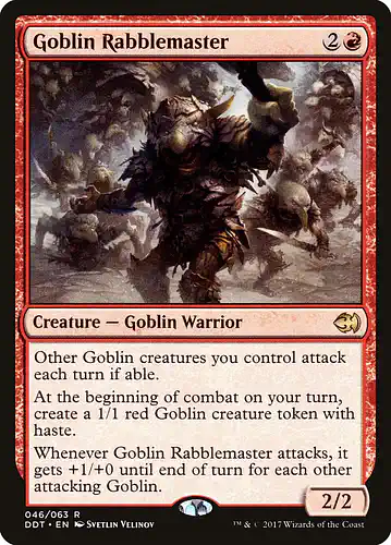 Goblin Rabblemaster - ddt Spoiler