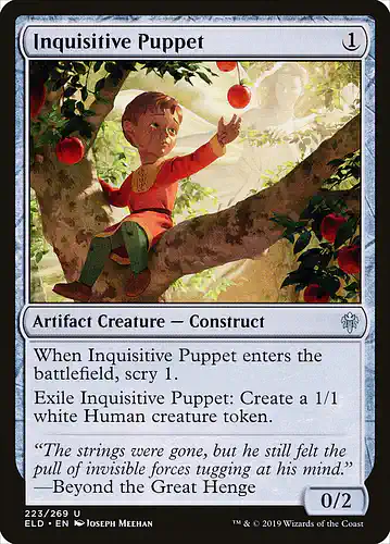 Inquisitive Puppet - eld Spoiler