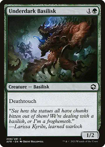 Underdark Basilisk - afr Spoiler