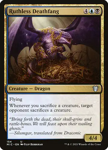 Ruthless Deathfang - mic Spoiler