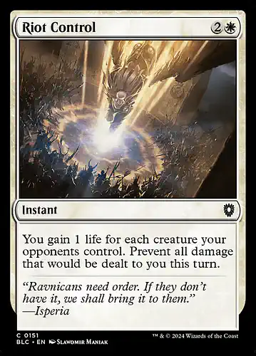 Riot Control - blc Spoiler
