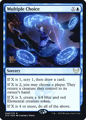 Multiple Choice - stx Spoiler