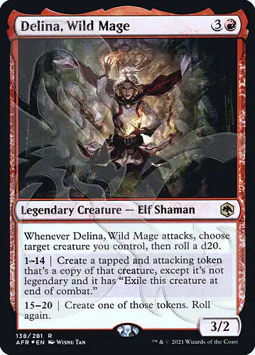 Delina, Wild Mage - afr Spoiler