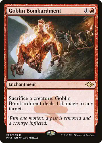 Goblin Bombardment - mh2 Spoiler