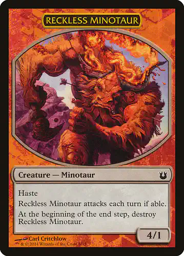Reckless Minotaur - bng Spoiler
