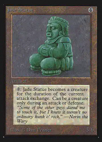 Jade Statue - cei Spoiler