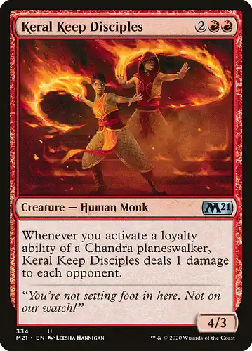 Keral Keep Disciples - m21 Spoiler