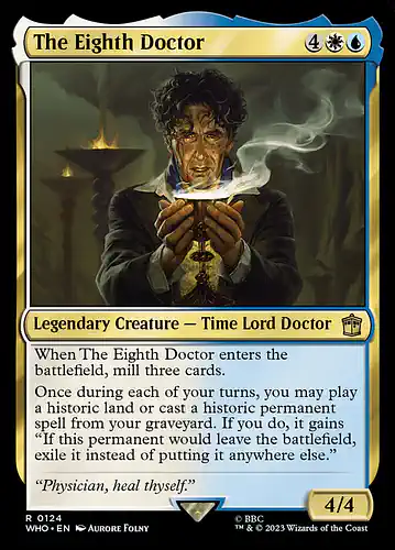 The Eighth Doctor - who Spoiler
