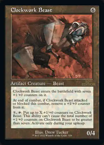 Clockwork Beast - 30a Spoiler