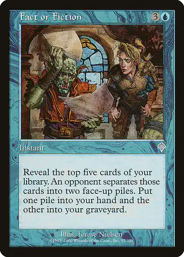 Fact or Fiction - inv Spoiler