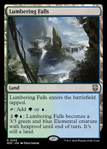 Lumbering Falls - m3c Spoiler