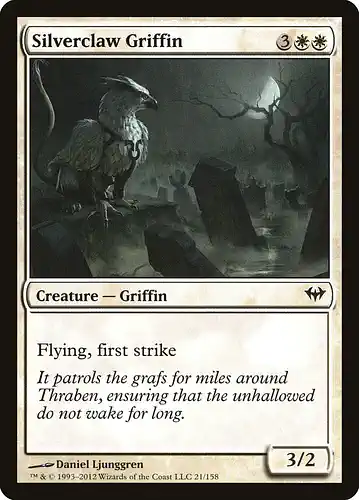 Silverclaw Griffin - dka Spoiler