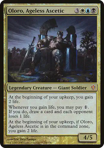Oloro, Ageless Ascetic - c13 Spoiler