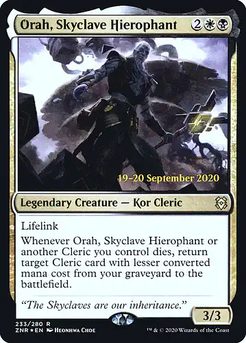 Orah, Skyclave Hierophant - znr Spoiler
