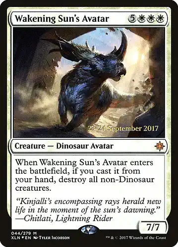 Wakening Sun's Avatar - xln Spoiler