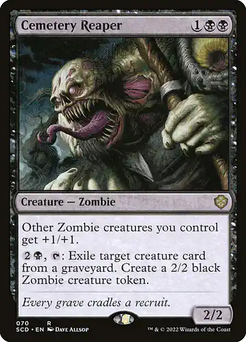 Cemetery Reaper - scd Spoiler