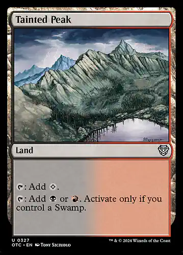 Tainted Peak - otc Spoiler