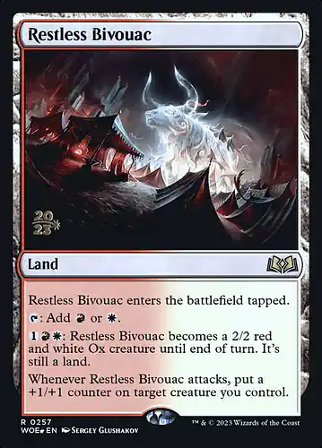 Restless Bivouac - woe Spoiler