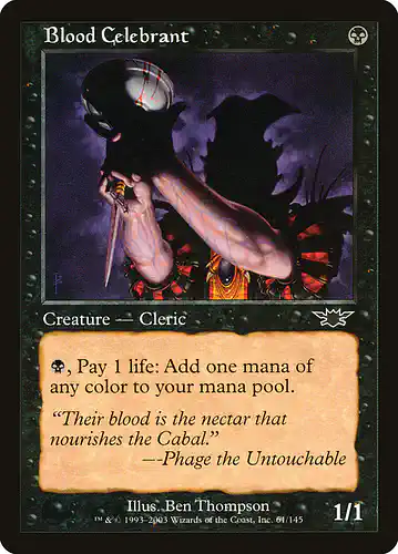 Blood Celebrant - lgn Spoiler