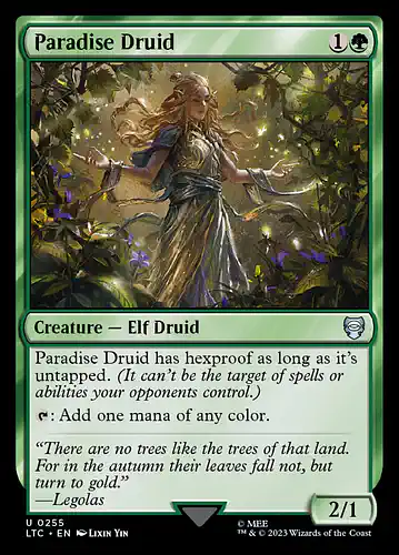 Paradise Druid - ltc Spoiler