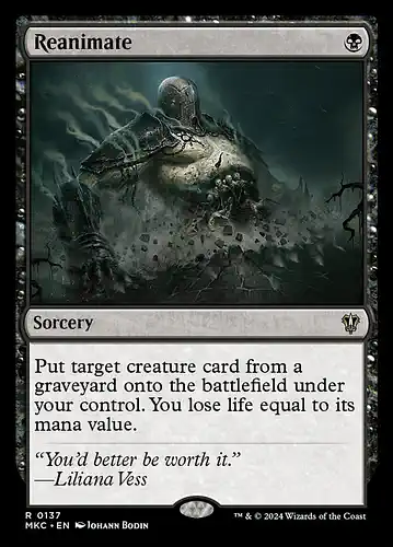 Reanimate - mkc Spoiler