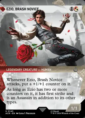 Ezio, Brash Novice - acr Spoiler